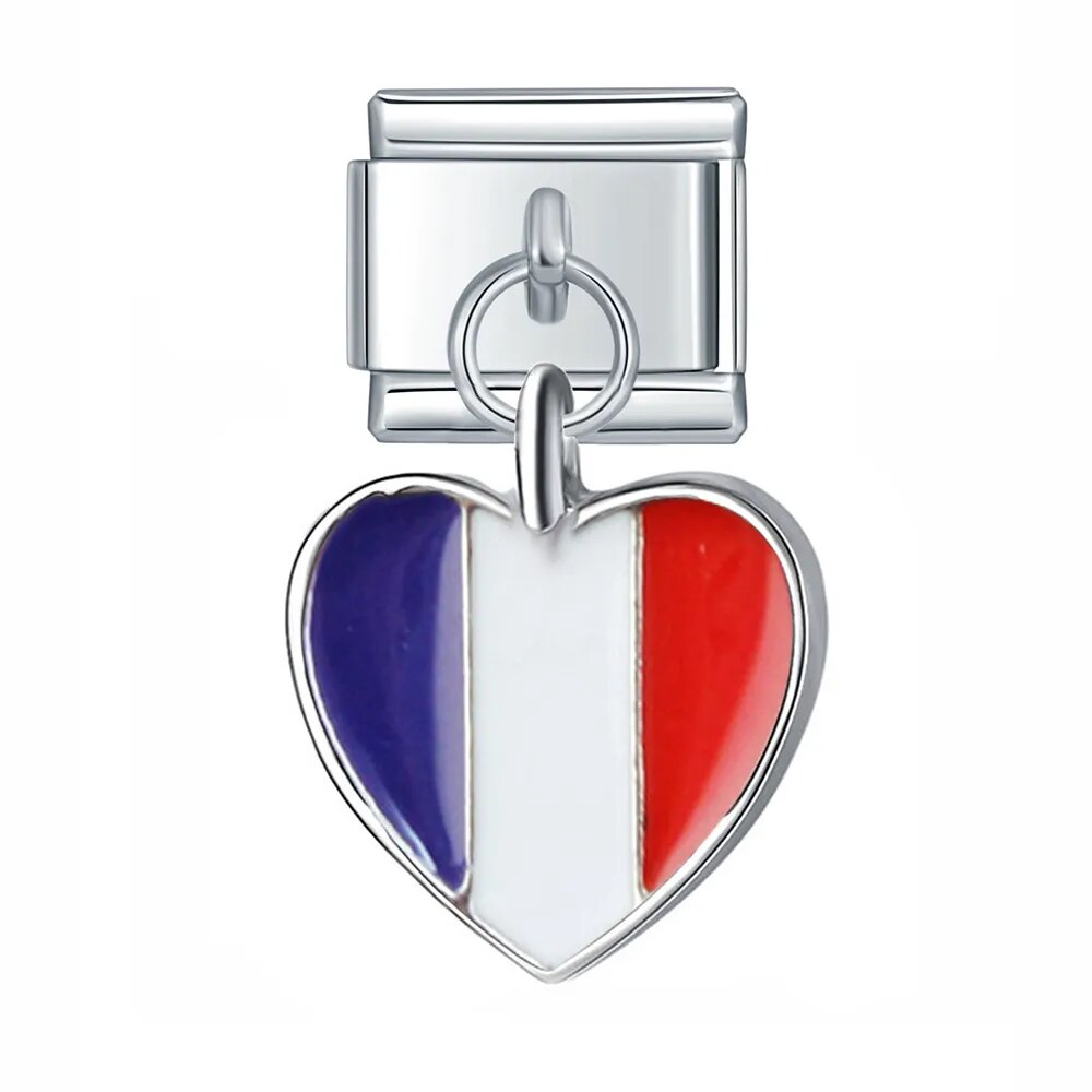 Charm Pendant Bandeira Países Lovers®