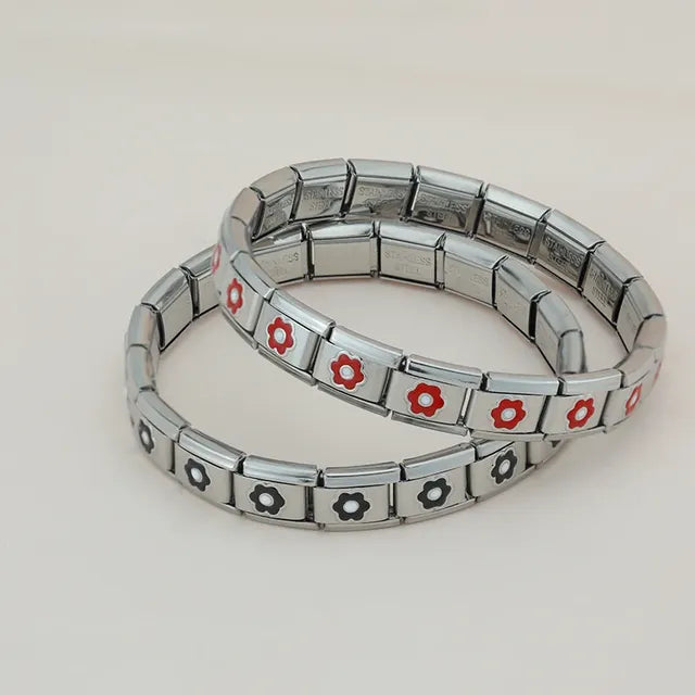 Pulseira Charms Italiana - Clássica Black