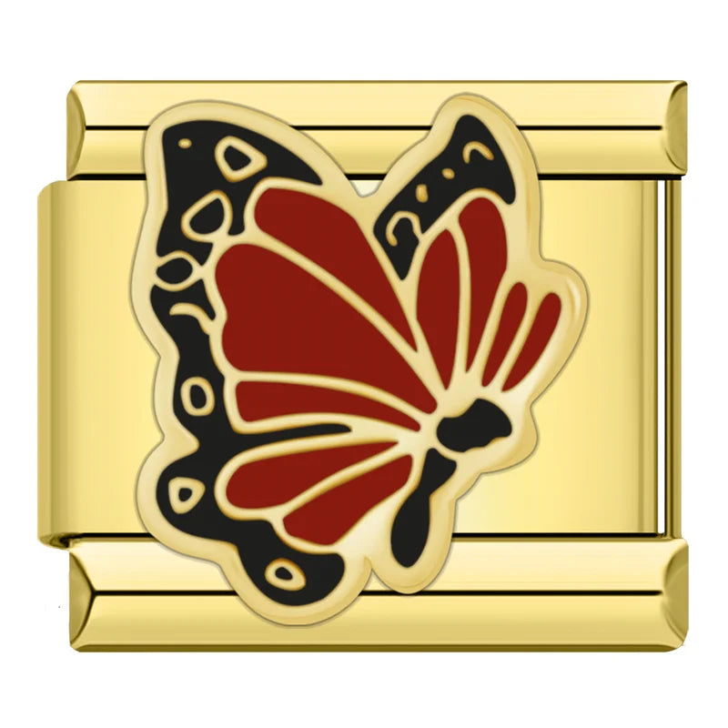 Charm Borboleta Gold