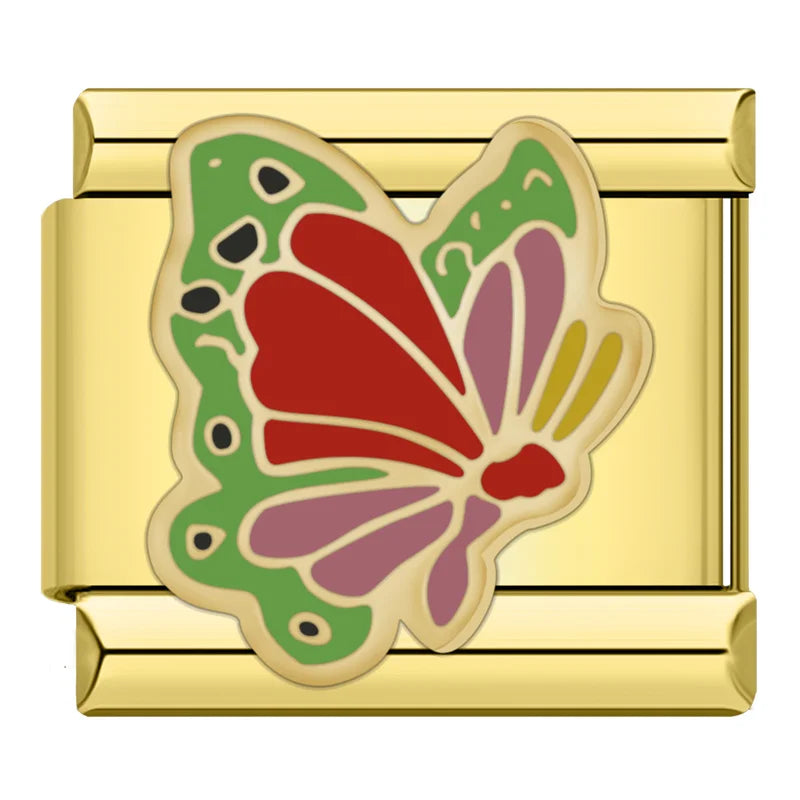 Charm Borboleta Gold