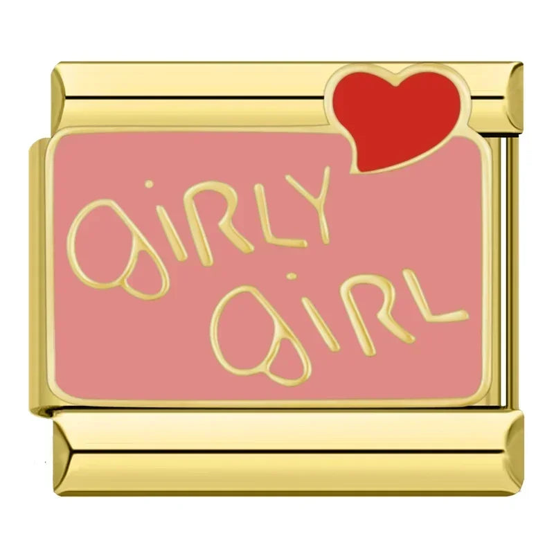 Charm Girly Girl (Bem Feminina) prata