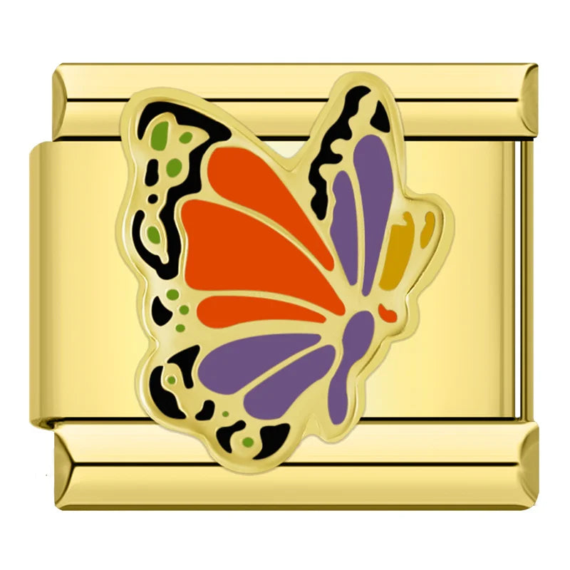 Charm Borboleta Gold
