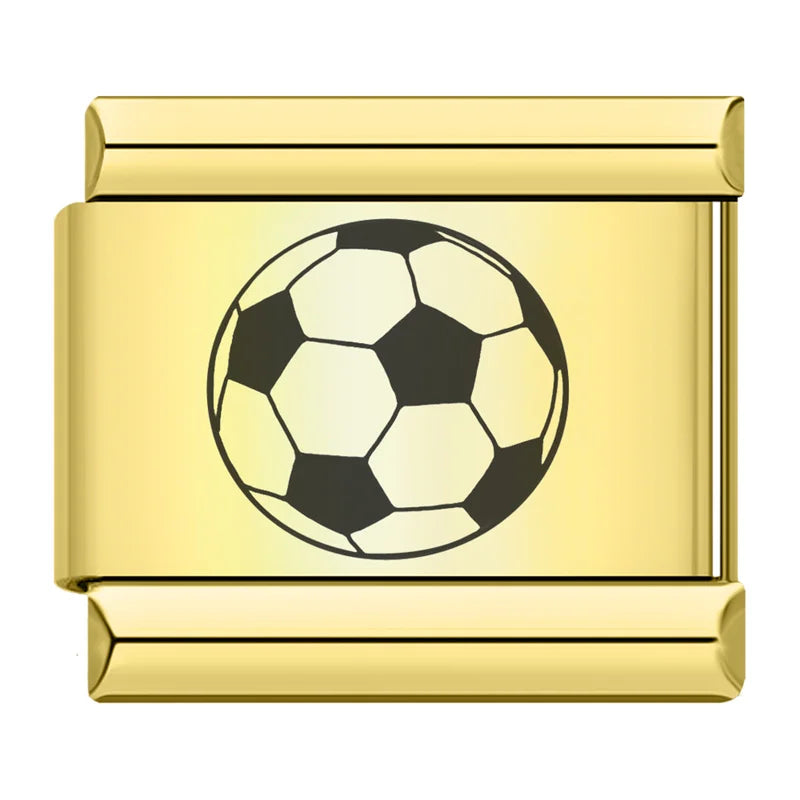 Charm Bola de Futebol Gold