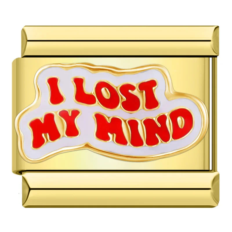 Charm I lost My Mind (Perdi a Cabeça) Gold
