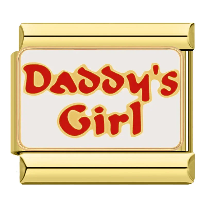 Charm Daddy's Girl (Menina do papai) Gold