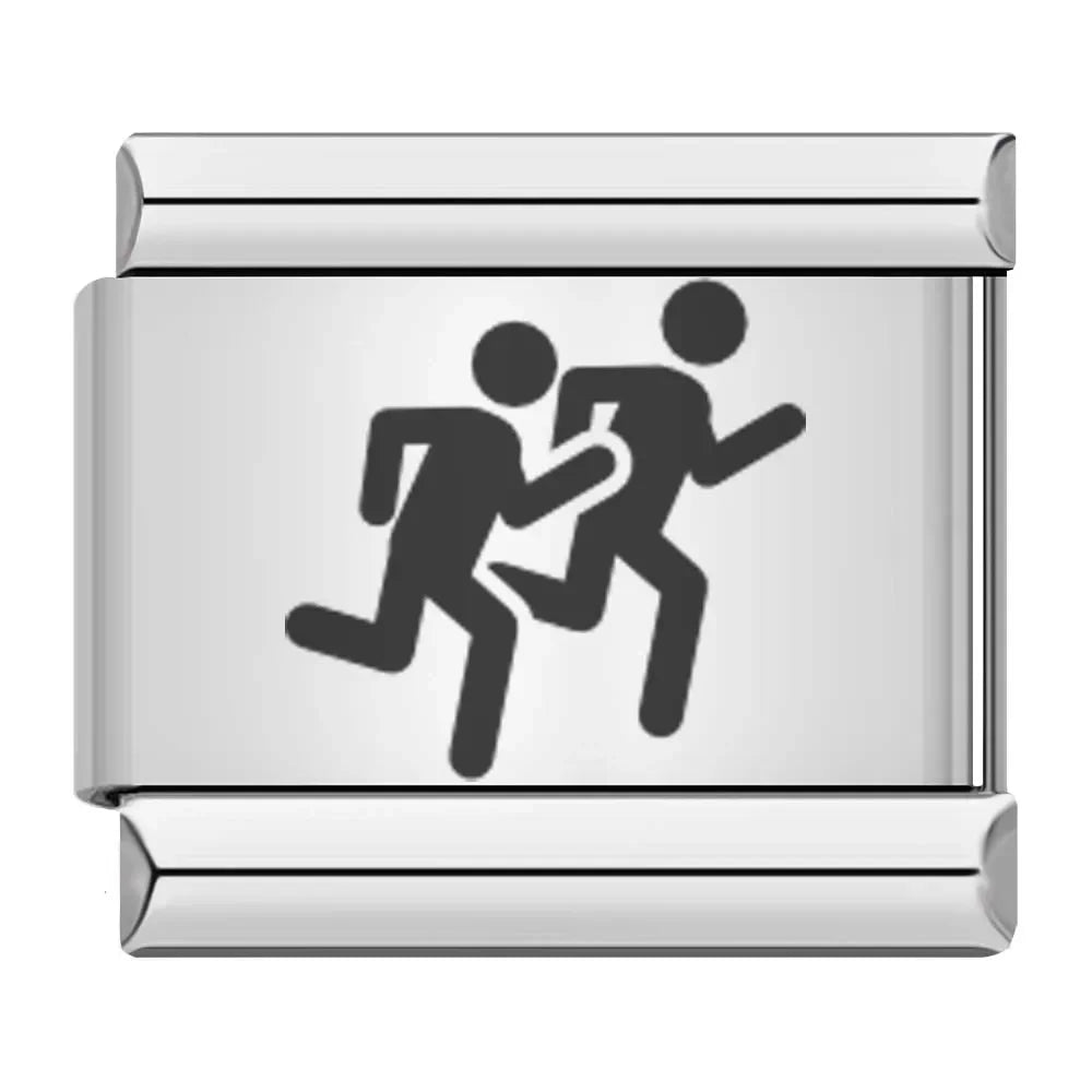 Charm Corrida Prata