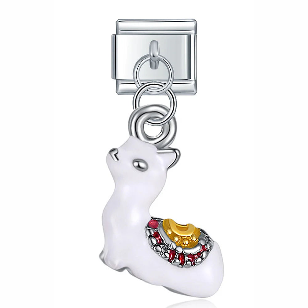 Charm Pendant Lhama Prata
