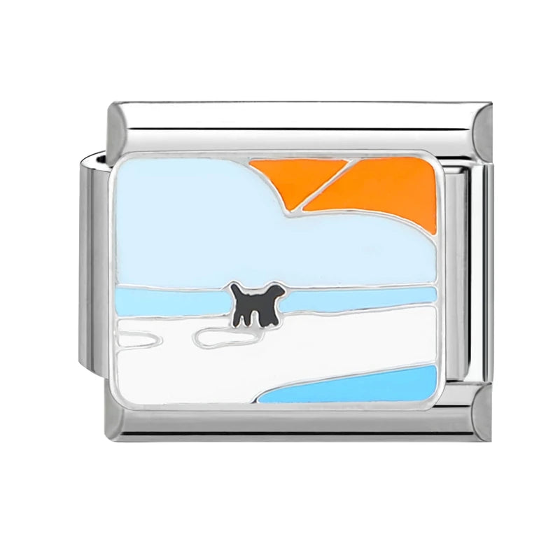 Charms Gatos e Cachorros 2 Prata