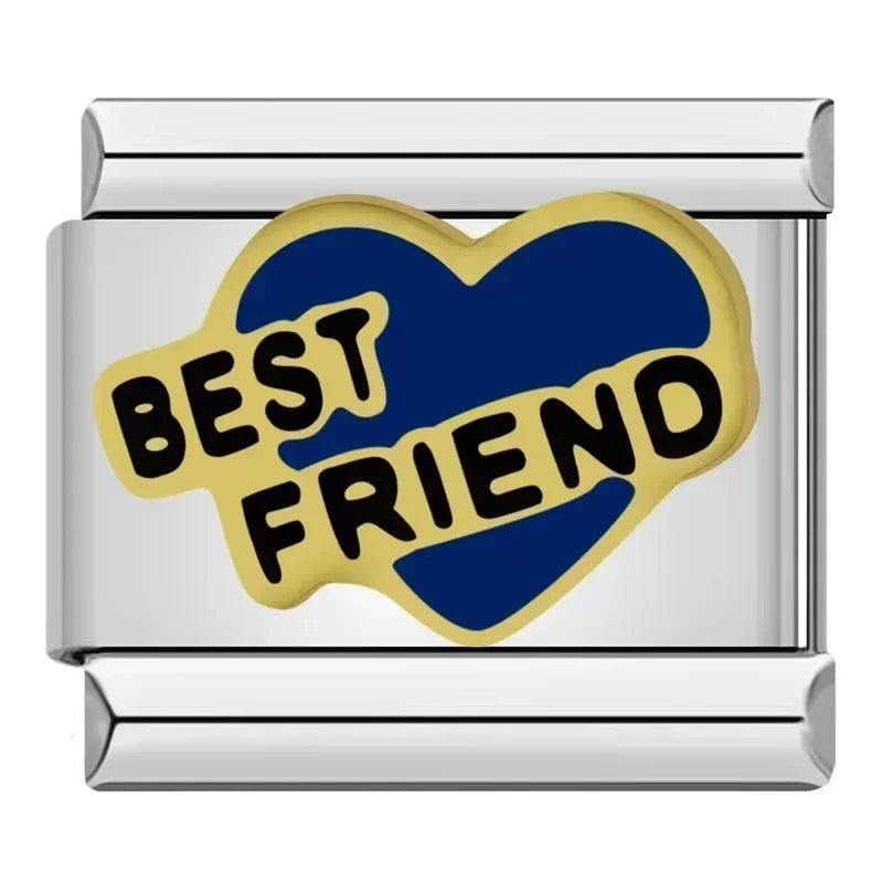 Charm Best Friend Prata