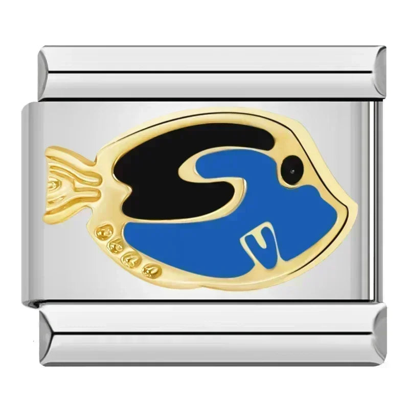 Charm Peixe Dori Prata