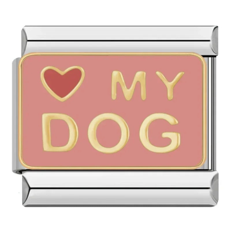 Charm Love My Dog (Amo Meu Cachorro) Prata