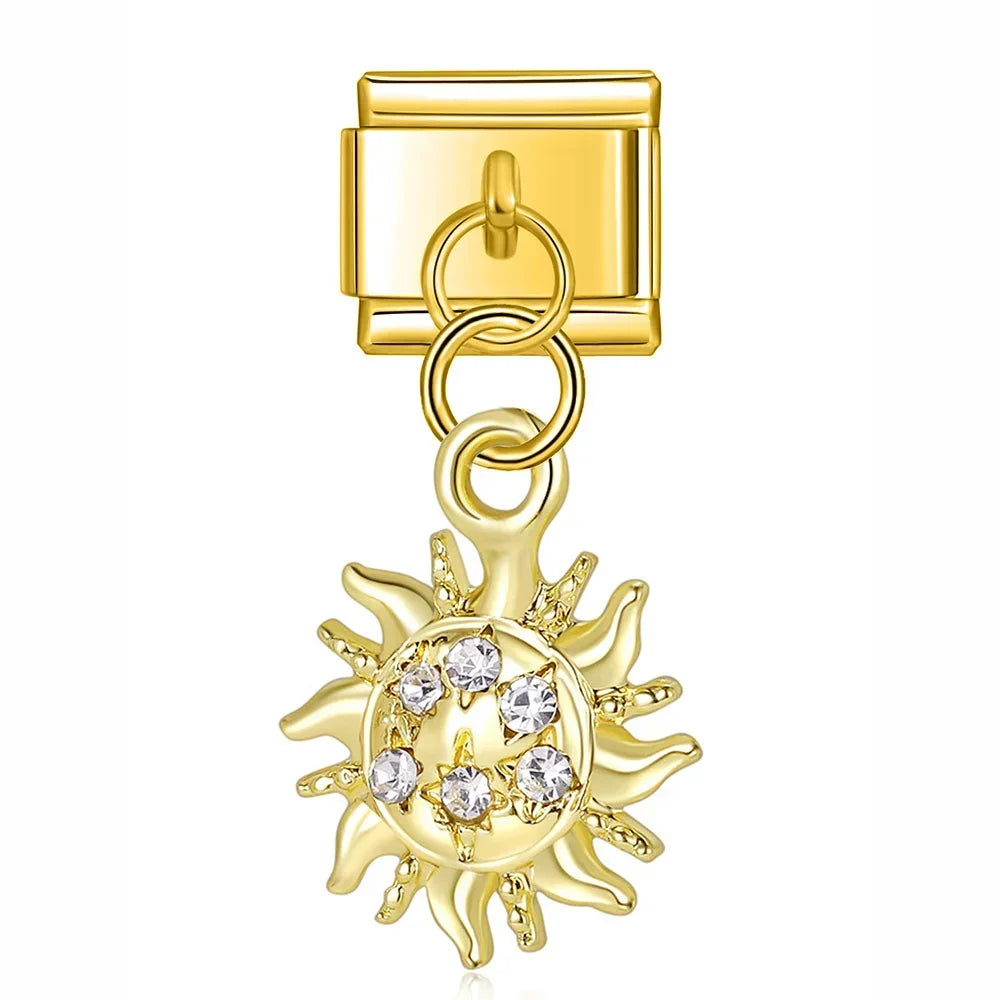 Charm Pendant Sol Gold