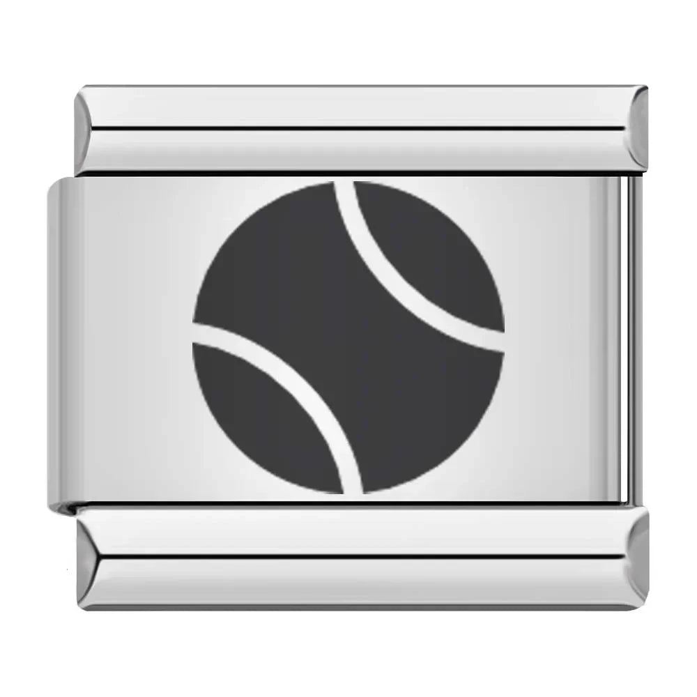 Charm Bola de Tênis Prata