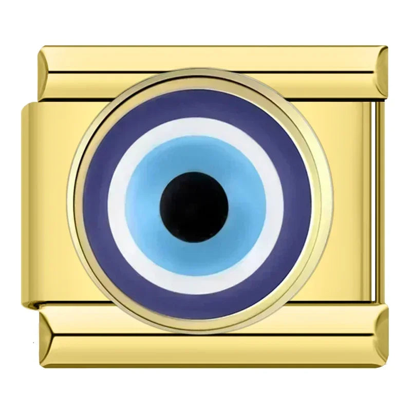 Charm Olho Grego Gold